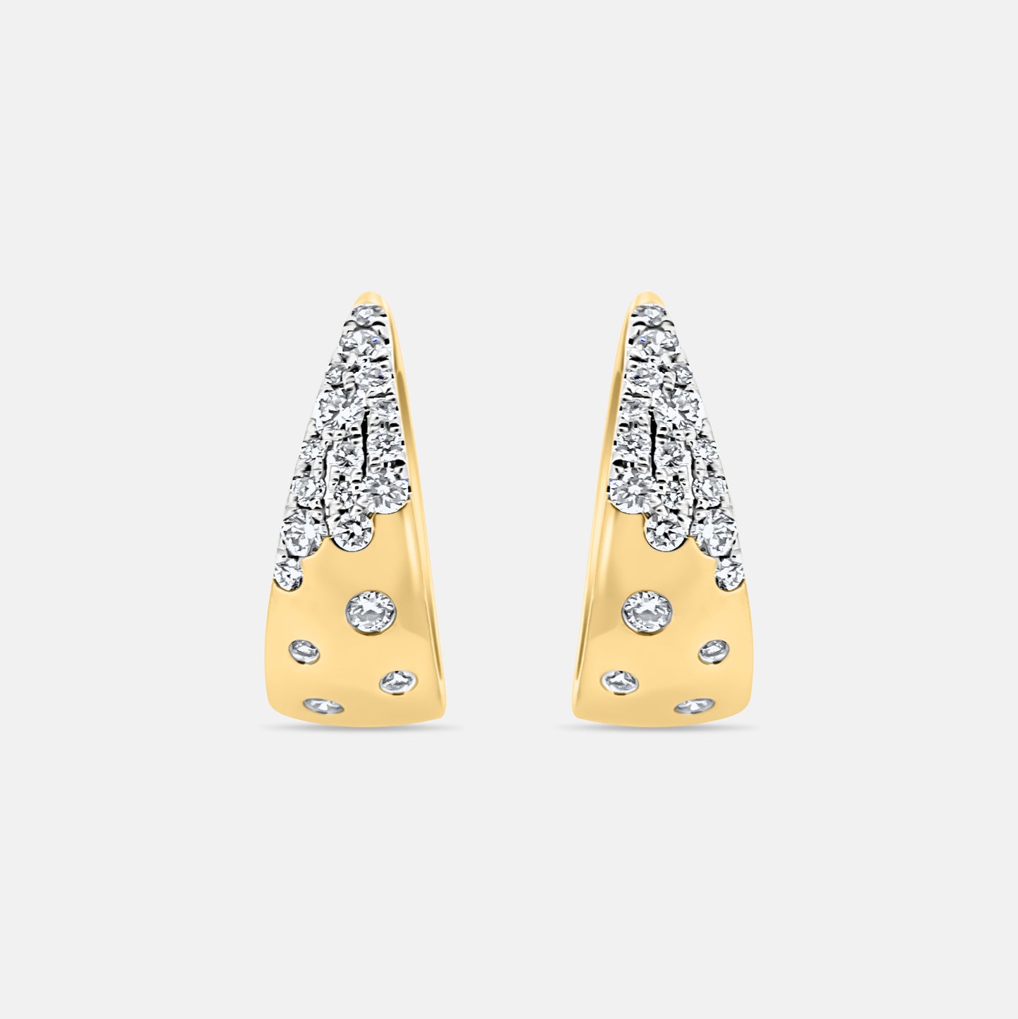 Starry Night Triangle Earrings