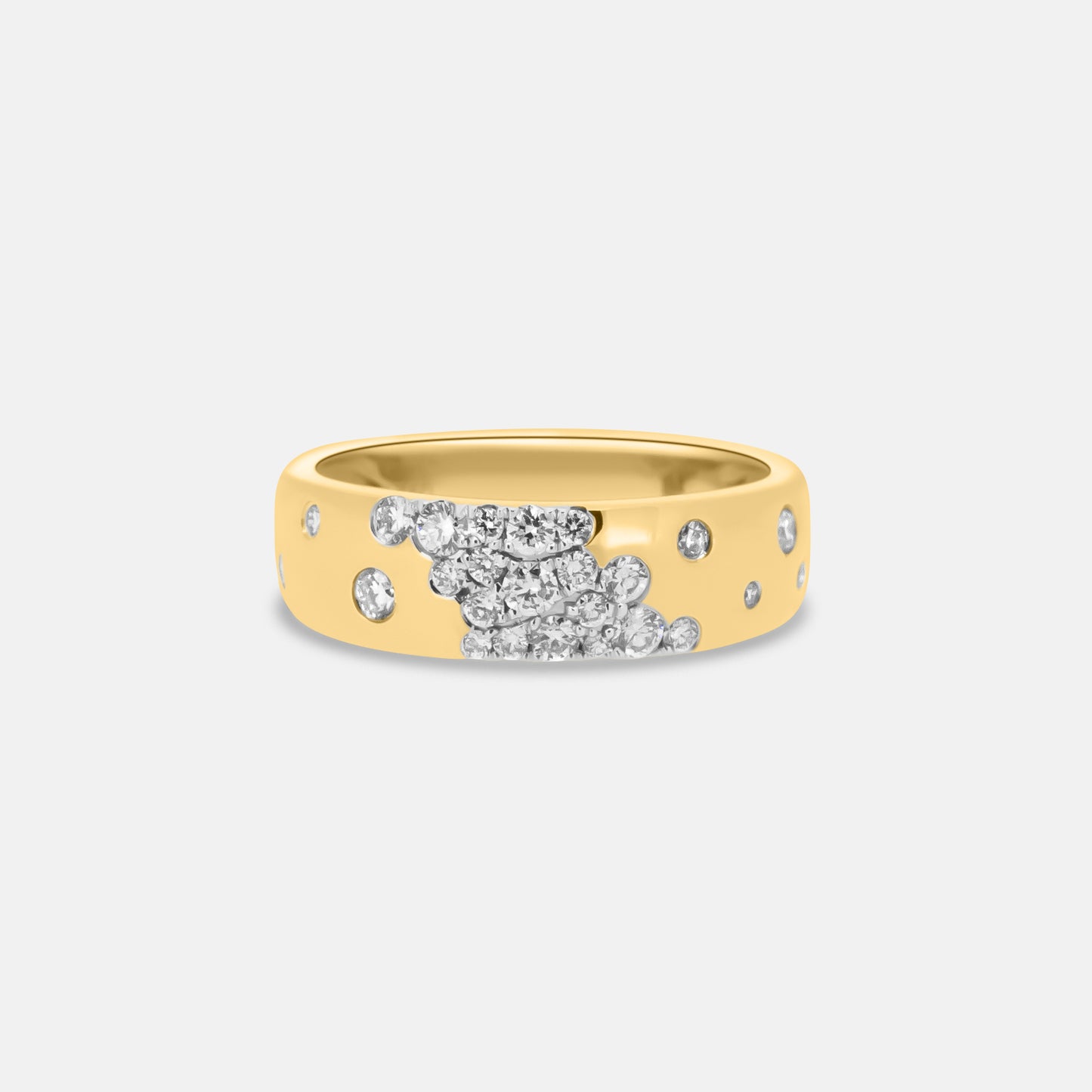 Starry Night Wide Ring